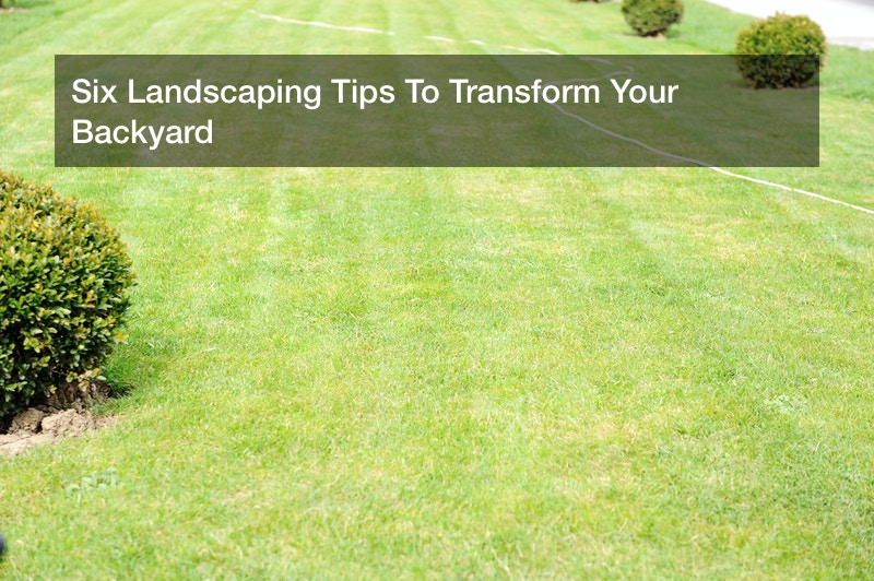 Six Landscaping Tips To Transform Your Backyard