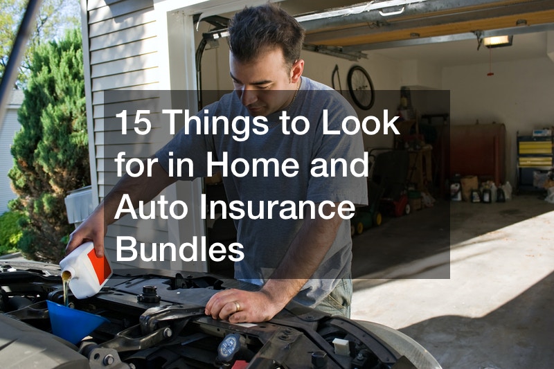 15 Things to Look for in Home and Auto Insurance Bundles