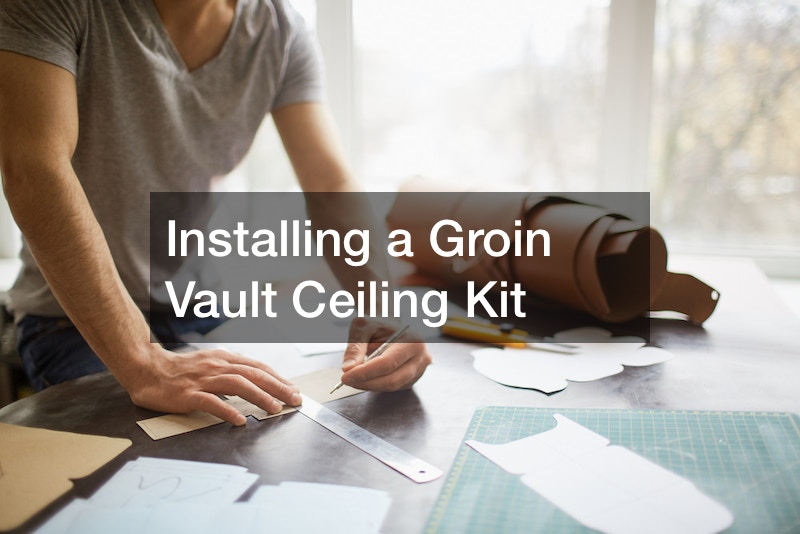 Installing a Groin Vault Ceiling Kit