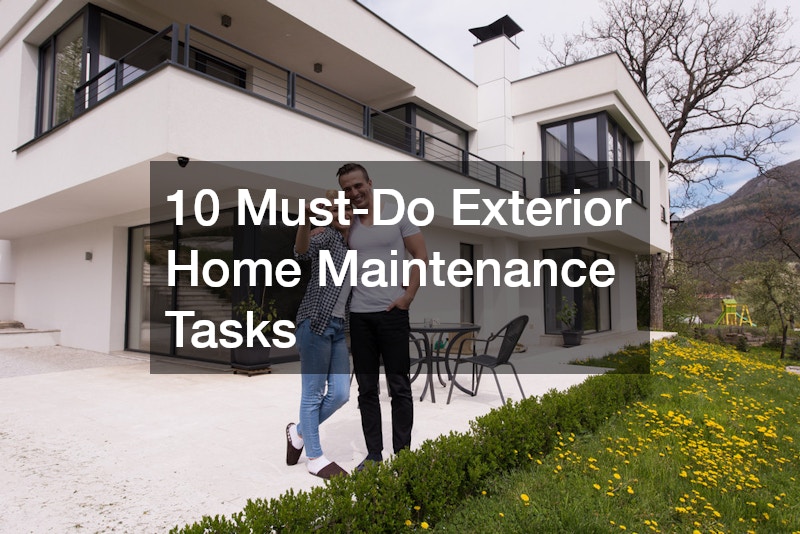 10 Must-Do Exterior Home Maintenance Tasks