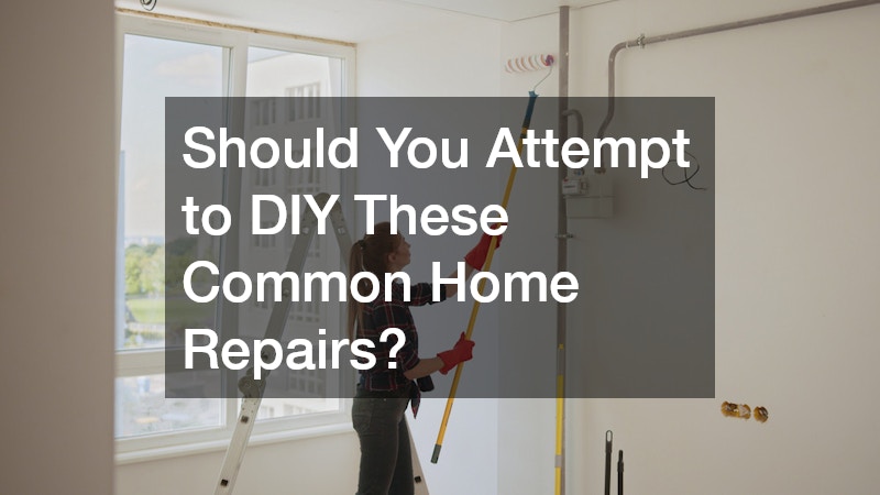 Should You Attempt to DIY These Common Home Repairs?